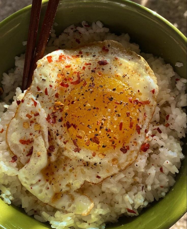 Egg and rice